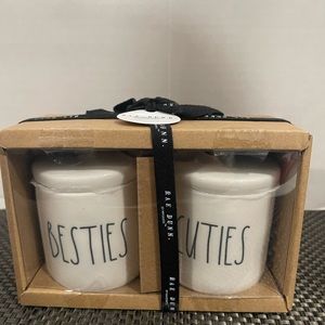 Rae Dunn Heart Jar Canisters